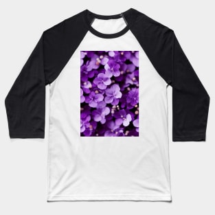 Beautiful Violet Flowers, for all those who love nature #127 Baseball T-Shirt